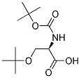 N-BOC-O-T-BUTYL-D-SERINE Struktur