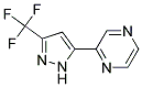 5-(PYRAZIN-2-YL)-3-TRIFLUOROMETHYL-PYRAZOLE Struktur