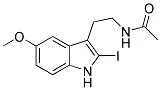 MELATONIN, 2-IODO- Struktur