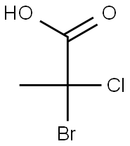 METHYLBROMOCHLOROACETATE SOLUTION 100UG/ML IN T-BUTYLMETHYL ETHER 5ML Struktur