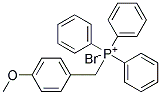 (4-METHOXYBENZYL)(TRIPHENYL)PHOSPHONIUM BROMIDE, TECH Struktur