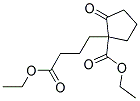 ETHYL 1-(4-ETHOXY-4-OXOBUTYL)-2-OXOCYCLOPENTANECARBOXYLATE Struktur