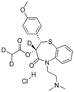 DILTIAZEM-D3 HYDROCHLORIDE Struktur