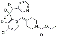 LORATADINE-D4 Struktur