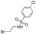 N1-(2-BROMOETHYL)-4-CHLOROBENZENE-1-SULPHONAMIDE Struktur