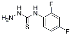 4-(2,4-DIFLUOROPHENYL)-3-THIOSEMICARBAZID Struktur