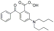 4-Di-n-Burtylamino-2-hydroxybenzophenone-2 -carboxylic Acid  Struktur