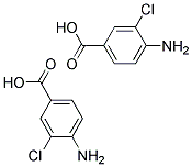 4-Amino-3-Chlorobenzoic Acid 3-Chloro-4-Aminobenzoic Acid Struktur