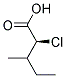 S-2-Chloro3-methylvaleric acid Struktur