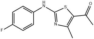 5-Acetyl-2-[(4-fluorophenyl)amino]-4-methyl-1,3-thiazole price.