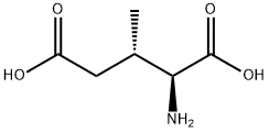 (2s,3s)-3-Methylglutamic acid Struktur