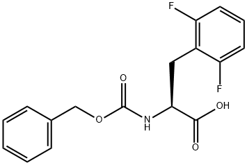 Cbz-2,6-Difluoro-L-Phenylalanine Struktur