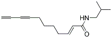UNDEC-2-ENE-8,10-DIYNOIC ACID ISOBUTYLAMIDE(PRIMARY STANDARD) Struktur