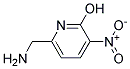 6-AMINOMETHYL-3-NITRO-PYRIDIN-2-OL Struktur