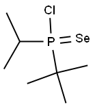 P-(1-METHYLETHYL)-P-(1,1-DIMETHYLETHYL)PHOSPHINOSELENOIC CHLORIDE Struktur