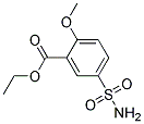 5-Aminosulfonyl-2-Methoxybenzoic Acid Ethyl Ester Struktur