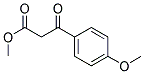 4-Methoxybenzoyl Acetic Acid Methyl Ester Struktur