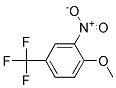 4-METHOXY-3-NITROTRIFLUOROMETHYLBENZENE Struktur