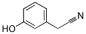 3-Hydroxybenzyl Cyanide Struktur