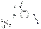 N-(4-AZIDO-2-NITROPHENYL)-2-AMINOETHYLSULFONATE Struktur