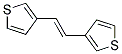 E-1,2-DI(3-THIENYL)ETHYLENE Struktur