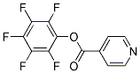 4-PYRIDINECARBOXYLIC ACID PENTAFLUOROPHENYL ESTER Struktur