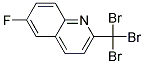 6-FLUORO-2-(TRIBROMOMETHYL)QUINOLINE, TECH Struktur