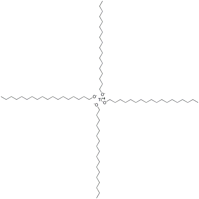 TITANIUM(IV) STEARYLATE Struktur