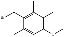 4-METHOXY-2,3,6-TRIMETHYLBENZYL BROMIDE Struktur