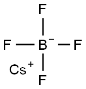 CAESIUM TETRAFLUOROBORAT Struktur