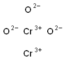 CHROMIUM(III) OXIDE SPUTTERING TARGET, 76.2MM (3.0IN) DIA X 6.35MM (0.250IN) THICK, 99.8% (METALS BASIS) Struktur