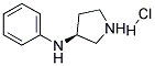 (S)-(3-Phenylamino)pyrrolidine hydrochloride Struktur