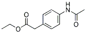 Ethyl 4-Acetylaminophenylacetate Struktur