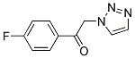 2-Triazolyl-4'-fluoroacetophenone Struktur