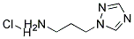 3-(1H-1,2,4-Triazol-1-yl)propylamine hydrochloride Struktur