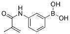 3-(Methacryloylamino)benzeneboronic acid Struktur