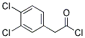 3,4-dichlorobenzeneacetyl chloride Struktur