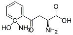 L-2-Hydroxykynurenine Struktur