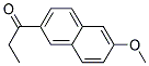 6-Methoxy-2-Prlpionylnaphthalene Struktur