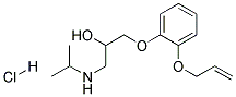 OXPRENOLOL HYDROCHLORIDE MM(CRM STANDARD) Struktur