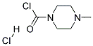 4-Methylpiperazine-1-CarbonylChlorideHcl Struktur