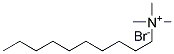 N-DECYL-N,N,N-TRIMETHYLAMMONIUM BROMIDE Struktur