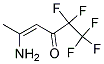 5-AMINO-1,1,1,2,2-PENTAFLUOROHEX-4-ENE-3-ONE Struktur