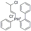 3-CHLOROBUTENYL-2-TRIPHENYLPHOSPHONIUM CHLORIDE Struktur