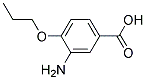 3-AMINO-4-PROPOXYBENZOIC ACID Struktur