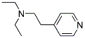 N1,N1-DIETHYL-2-(4-PYRIDYL)ETHAN-1-AMINE, TECH Struktur