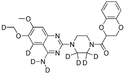 DOXAZOSIN-D8 Struktur