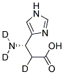 B-HISTIDINE-D3 Struktur