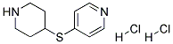 4-(PIPERIDIN-4-YLSULPHANYL)PYRIDINE DIHYDROCHLORIDE Struktur