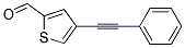 4-(PHENYLETHYNYL)THIOPHENE-2-CARBOXALDEHYD Struktur
